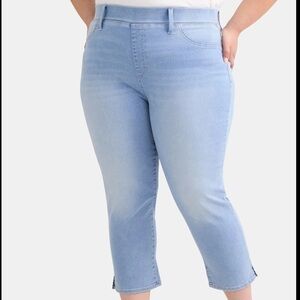 Terra & Sky Sky Blue Ankle Jeans
